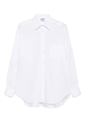 Moschino long-sleeved button-up shirt - White