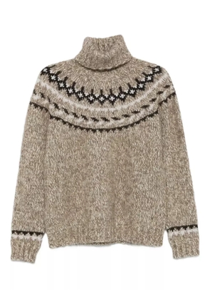 P.A.R.O.S.H. Laila high-neck sweater - Neutrals