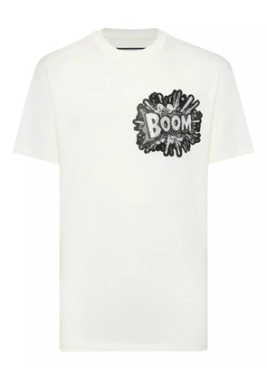 Philipp Plein Boom sequin-embellished T-shirt - White