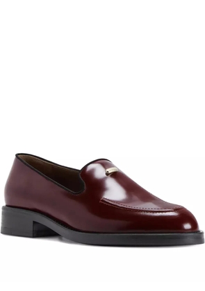 Giuseppe Zanotti Dories leather loafers - Red