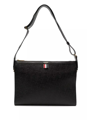 Thom Browne 4-Bar leather crossbody bag - Black