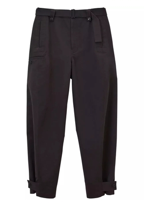 LEMAIRE Twisted tapered trousers - Brown