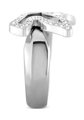 Swatch Vintage crystal-embellished ring - Silver