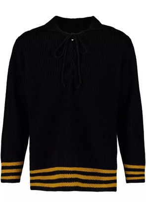 BODE striped sweater - Black