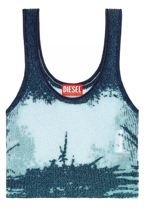 Diesel Deidrina lurex tank top - Blue