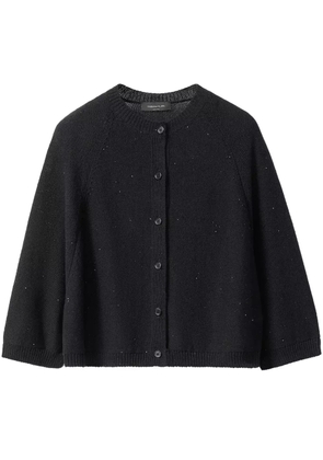 Fabiana Filippi sequin-detail cardigan - Black