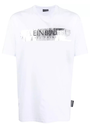 Plein Sport logo-print short-sleeved T-shirt - White