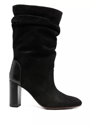 Chie Mihara 85mm calf-leather boots - Black