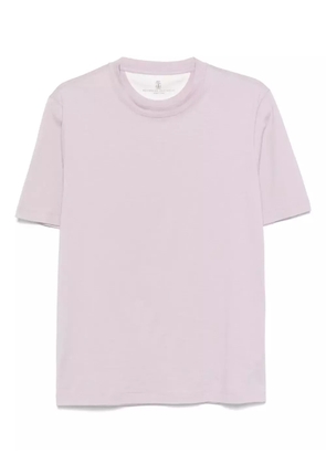 Brunello Cucinelli jersey T-shirt - Purple