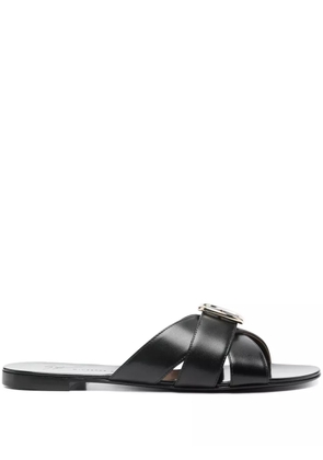 Giuseppe Zanotti Geraldhine leather sandals - Black