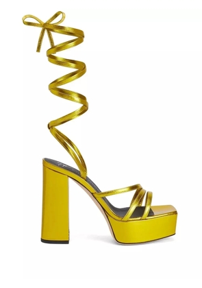 Giuseppe Zanotti 120mm Flavienne platform sandals - Gold