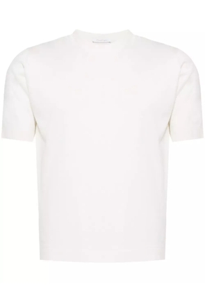 Cruciani knitted T-shirt - Neutrals