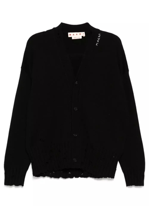 Marni Dishevelled jumper - Black