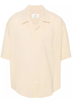 AMI Paris Ami de Coeur cotton shirt - Neutrals
