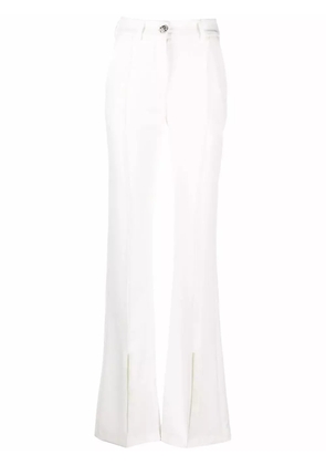 Philipp Plein Cady high-waist trousers - White