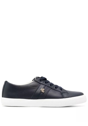 Lauren Ralph Lauren Janson logo-plaque sneakers - Blue