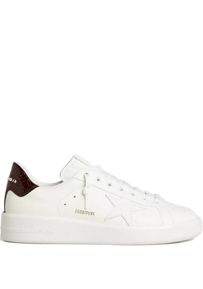 Golden Goose Purestar leather sneakers - White