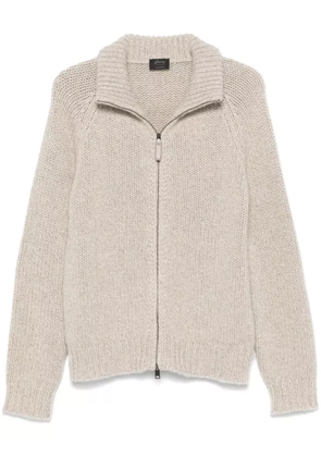 Brioni cashmere cardigan - Neutrals