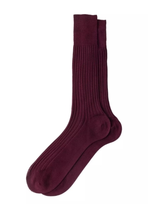 Prada ribbed socks - Red