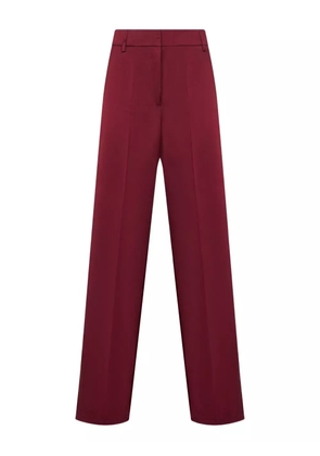 Blanca Vita pressed-crease trousers - Red