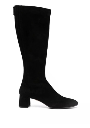 Aquazzura round-toe knee-length boots - Black