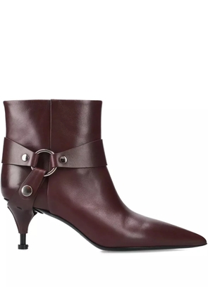 Premiata leather ankle boots - Brown