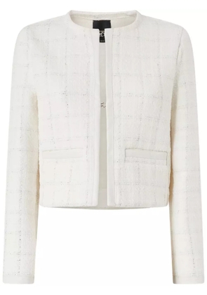 PINKO cropped jacket - White