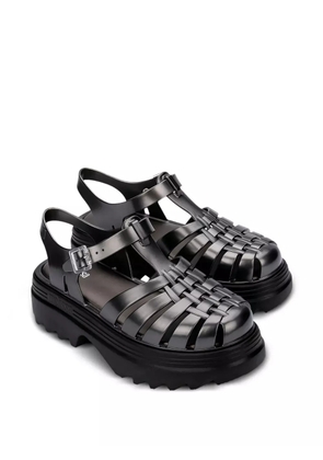 Melissa platform cage sandals - Black