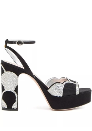 Valentino Garavani 115mm Bowow sandals - Black