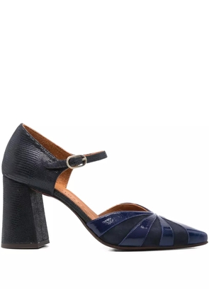 Chie Mihara 85mm ankle-strap heeled pumps - Blue