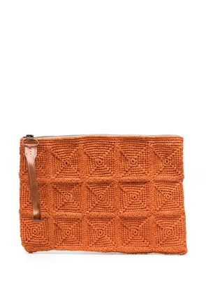 IBELIV Tanala woven clutch - Orange