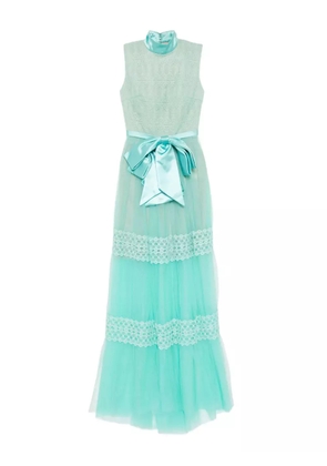 Saiid Kobeisy lace dress - Blue