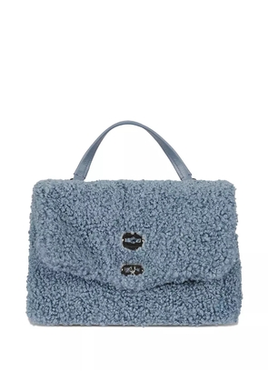 Zanellato Postina leather top-handle tote bag - Blue