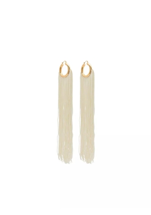 Jil Sander hoops fringe earrings - Gold
