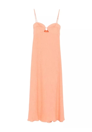 Johanna Ortiz Dream Spinner midi dress - Orange