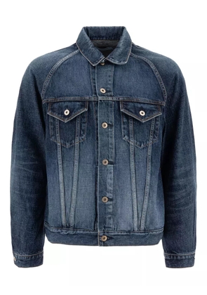 nonnative curved-yoke denim jacket - Blue
