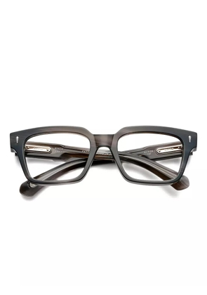 Kador square-frame glasses - Brown