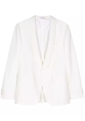 Boglioli single-breasted virgin wool blazer - White