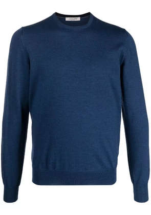 Fileria virgin-wool fine-knit jumper - Blue