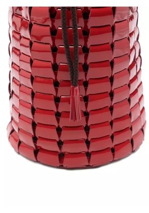 DRAGON DIFFUSION leather bucket bag - Red