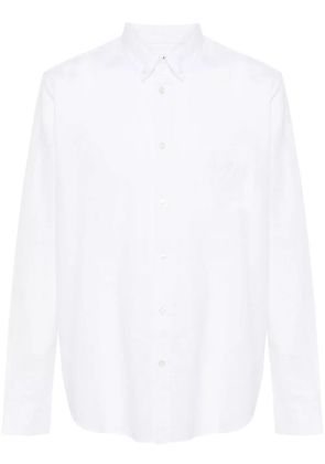 SAMSOE SAMSOE Liam slub-texture shirt - White