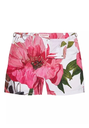 Orlebar Brown Bulldog floral-print swim shorts - Pink