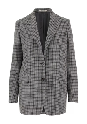 Tagliatore houndstooth sequinned blazer - Grey