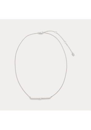 Sterling Silver Cubic Zirconia Necklace