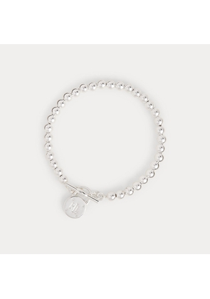 Sterling Silver Beaded Flex Bracelet