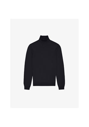 Mens Reiss Caine Roll-Neck Wool Jumper