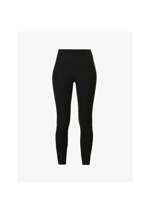 Womens Vuori Elevation High-Rise Polyester-Blend Leggings