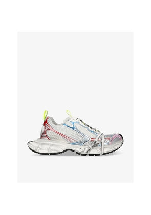 Mens Balenciaga 3Xl Panelled Mesh Low-Top Trainers