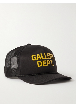 Gallery Dept. - Logo-Print Foam and Mesh Trucker Cap - Men - Black