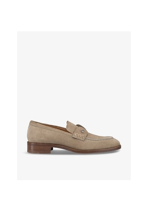 Mens Christian Louboutin Chambelimoc Leather Derby Shoes